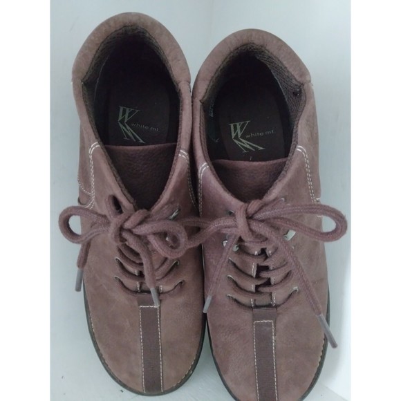 White Mountain Leather Ankle Booties Brown A09900 S406/Lisa Womens Size 7.5 M - Picture 10 of 10